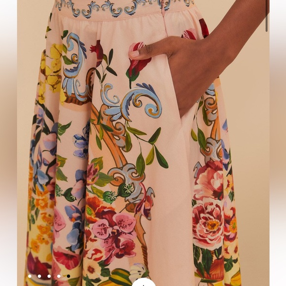 FARM Rio Floral Skirt - Multicolor - Picture 2 of 5